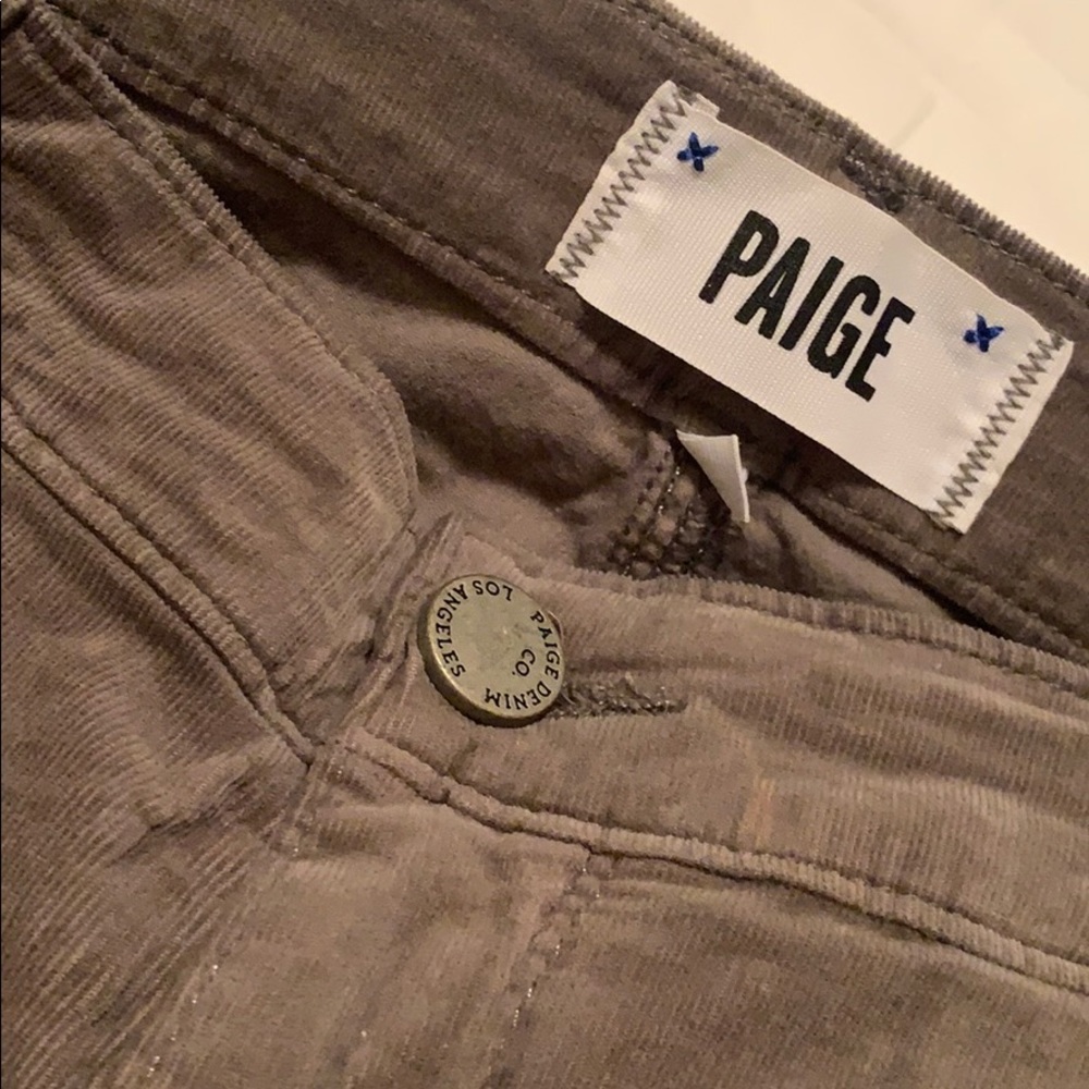 Paige Jeans Color Gray Maternity